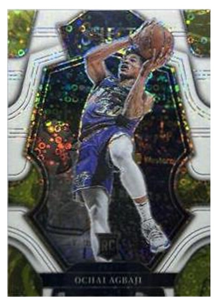 2022-23 Panini Select Base Set Ochai Agbaji #289 card