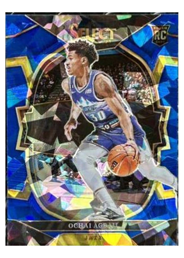 2022-23 Panini Select Base Set Ochai Agbaji #96 card