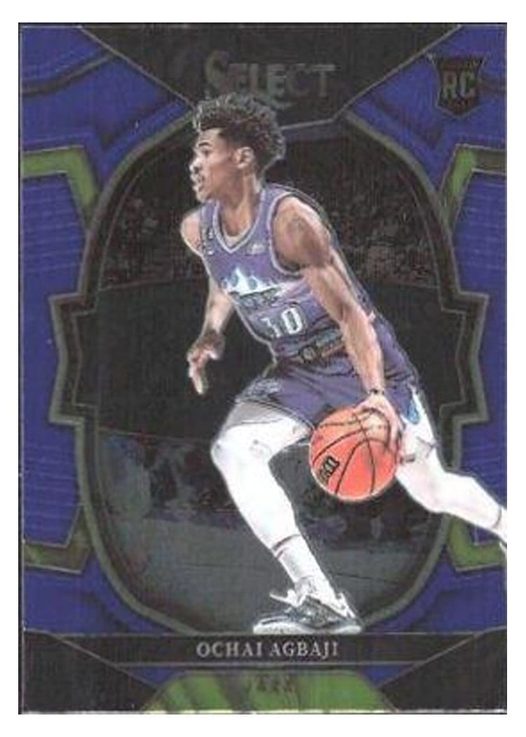 2022-23 Panini Select Base Set Ochai Agbaji #96 card