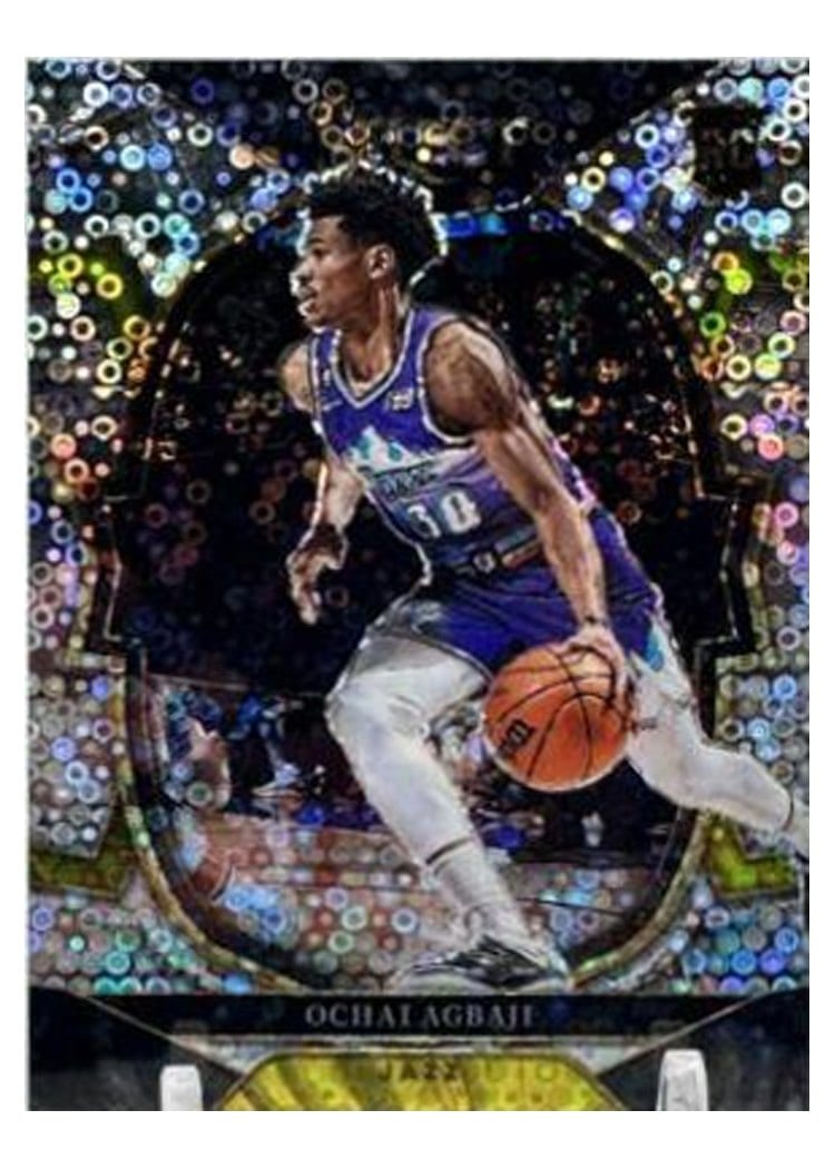 2022-23 Panini Select Base Set Ochai Agbaji #96 card