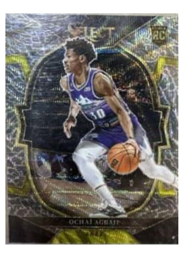 2022-23 Panini Select Base Set Ochai Agbaji #96 card