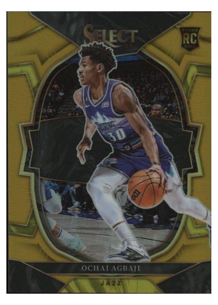 2022-23 Panini Select Base Set Ochai Agbaji #96 card