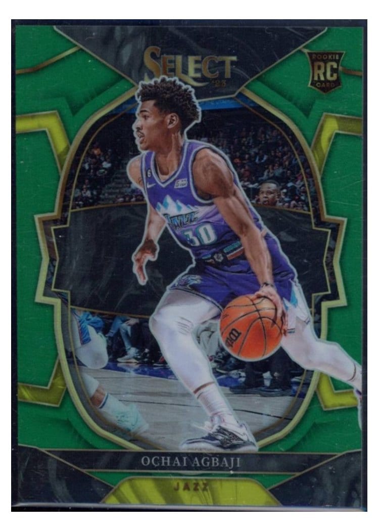 2022-23 Panini Select Base Set Ochai Agbaji #96 card