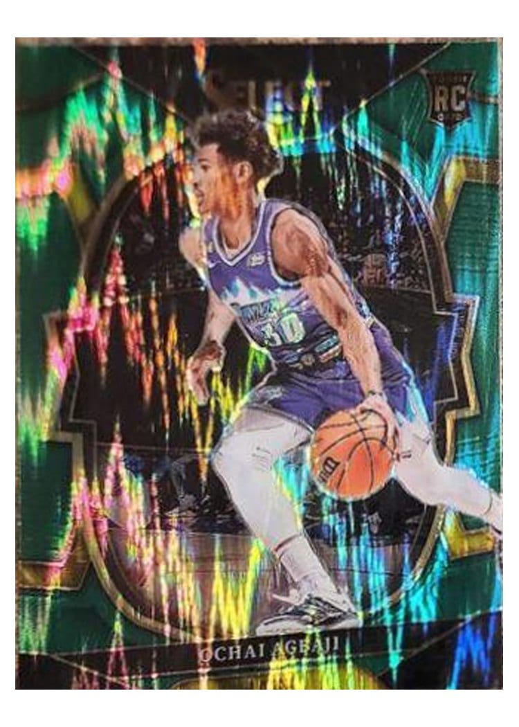 2022-23 Panini Select Base Set Ochai Agbaji #96 card