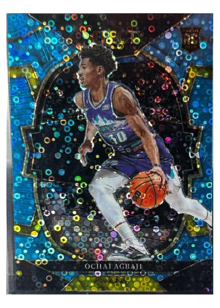 2022-23 Panini Select Base Set Ochai Agbaji #96 card