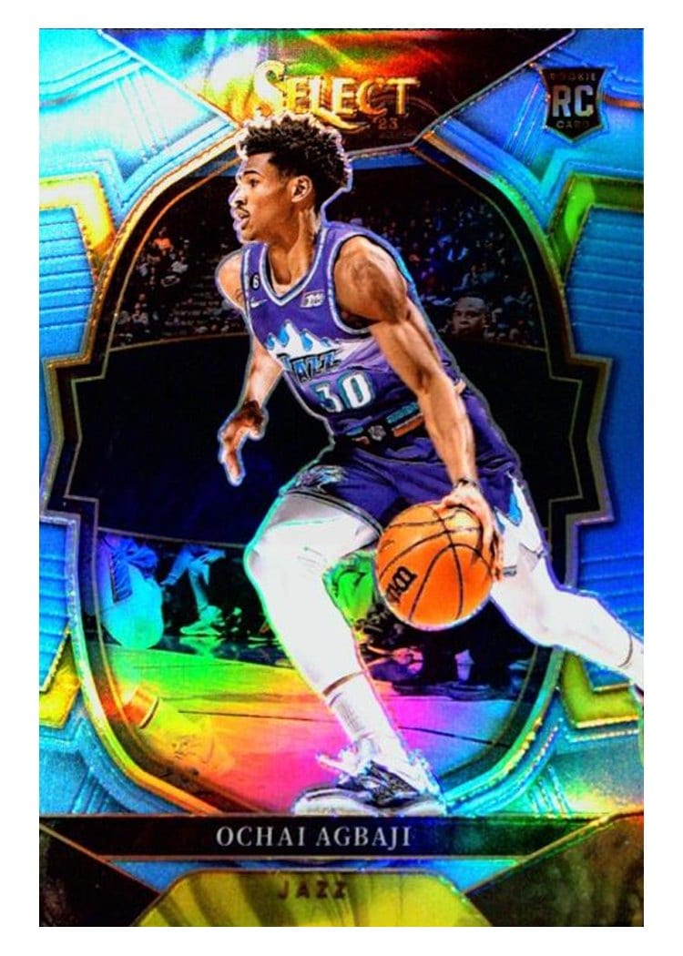 2022-23 Panini Select Base Set Ochai Agbaji #96 card
