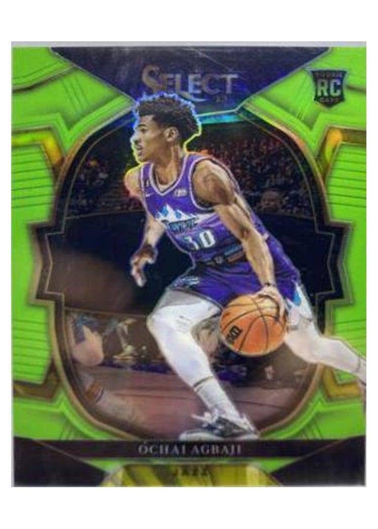 2022-23 Panini Select Base Set Ochai Agbaji #96 card