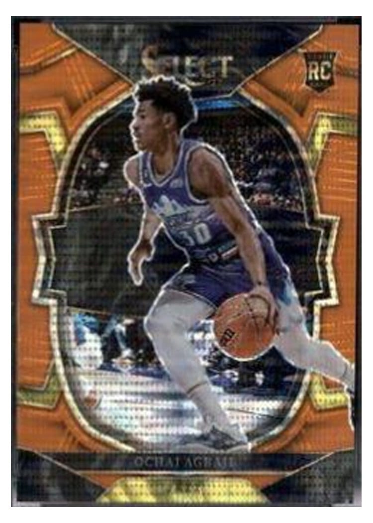 2022-23 Panini Select Base Set Ochai Agbaji #96 card