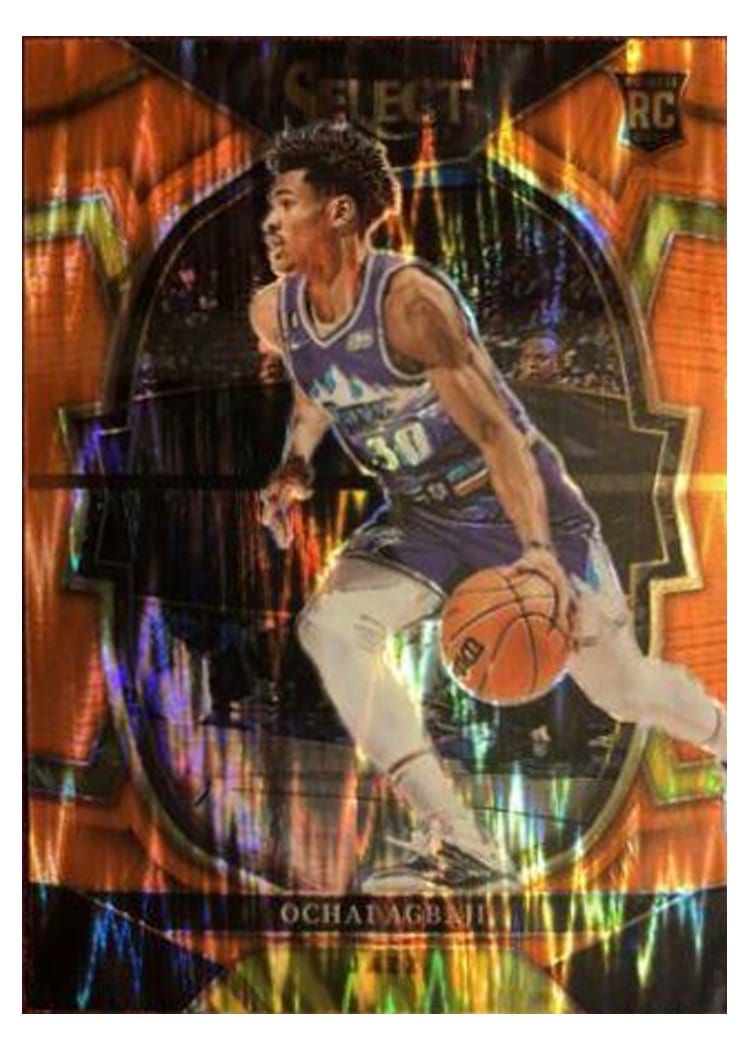 2022-23 Panini Select Base Set Ochai Agbaji #96 card