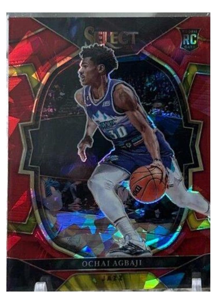 2022-23 Panini Select Base Set Ochai Agbaji #96 card