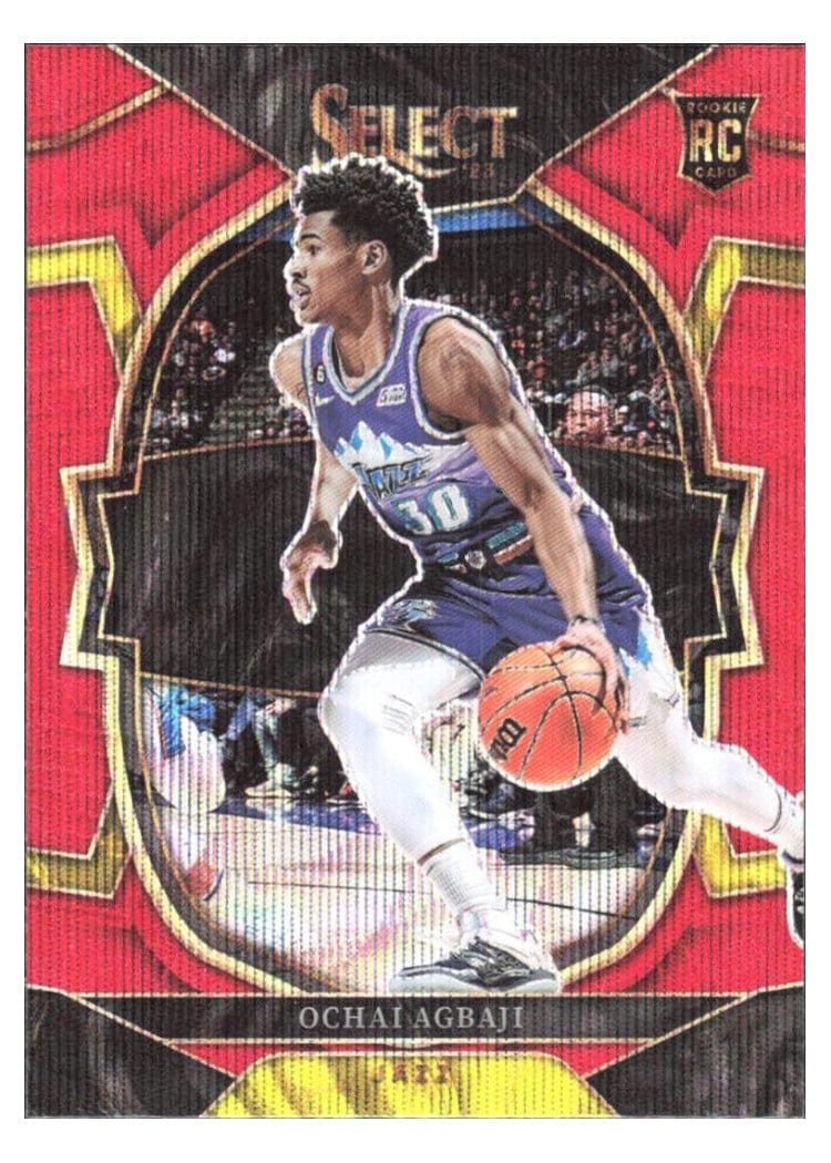 2022-23 Panini Select Base Set Ochai Agbaji #96 card