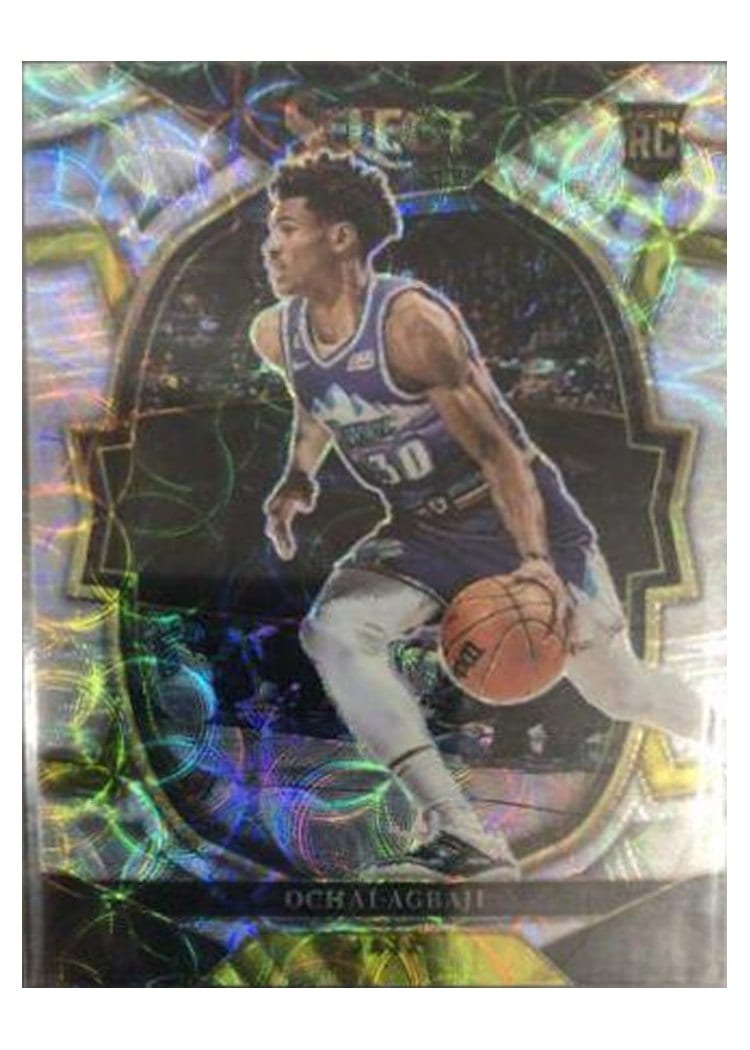 2022-23 Panini Select Base Set Ochai Agbaji #96 card