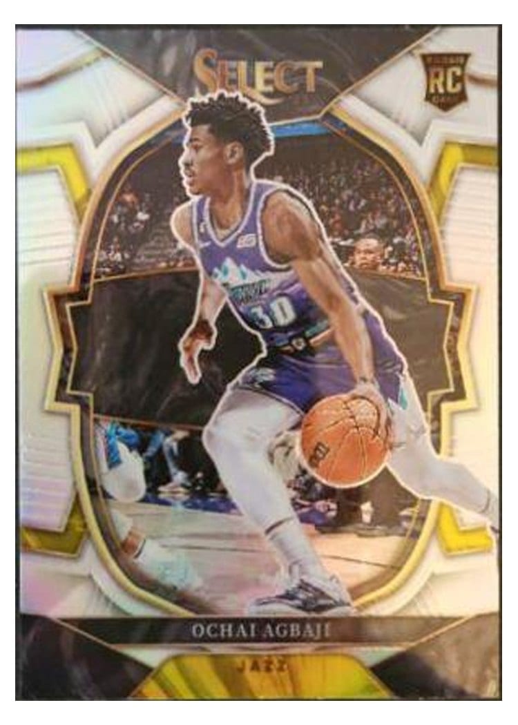 2022-23 Panini Select Base Set Ochai Agbaji #96 card
