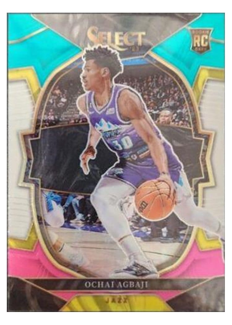 2022-23 Panini Select Base Set Ochai Agbaji #96 card