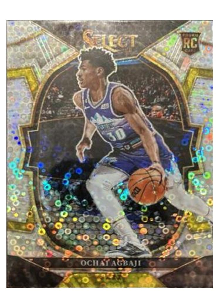 2022-23 Panini Select Base Set Ochai Agbaji #96 card