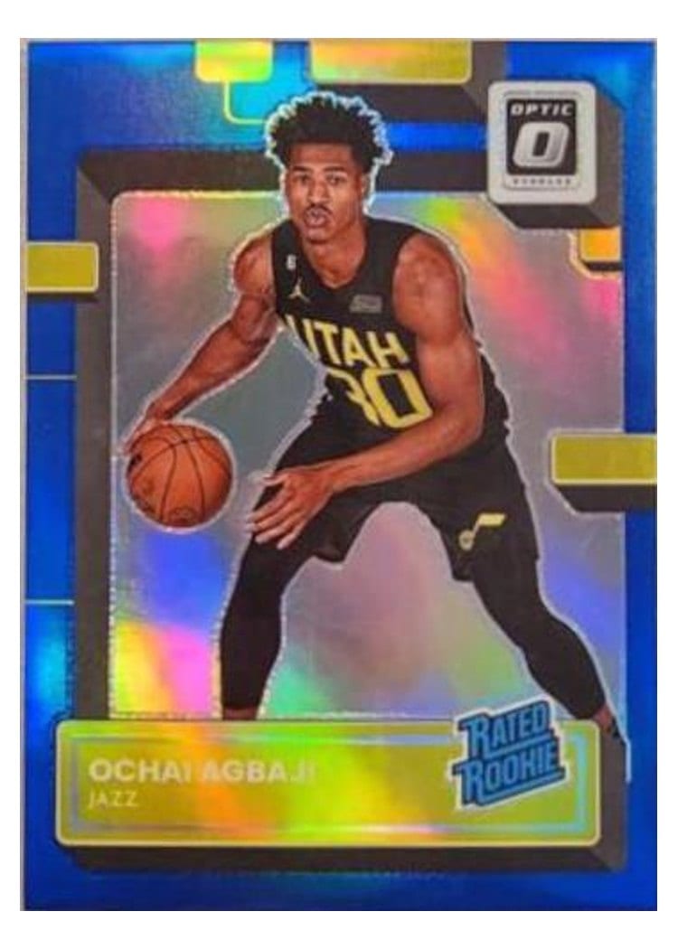 2022 Panini Donruss Optic Ochai Agbaji #205 card