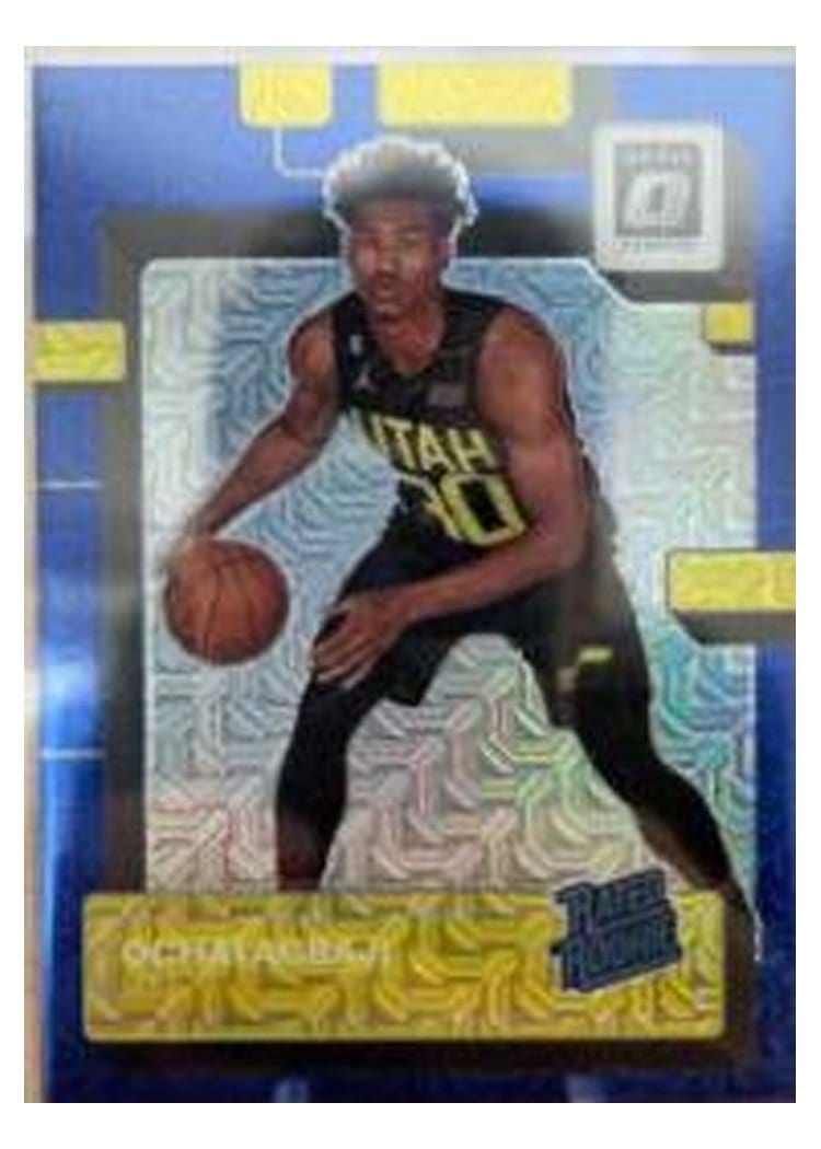 2022 Panini Donruss Optic Ochai Agbaji #205 card