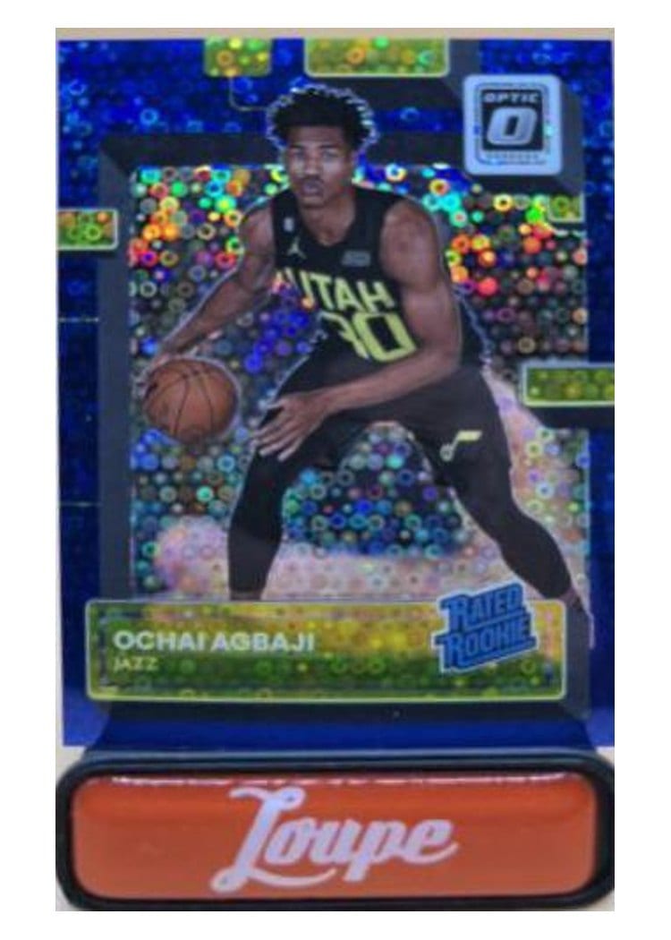2022 Panini Donruss Optic Ochai Agbaji #205 card