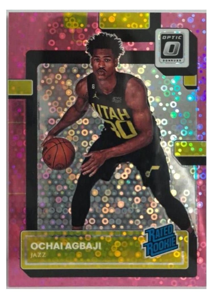 2022 Panini Donruss Optic Ochai Agbaji #205 card
