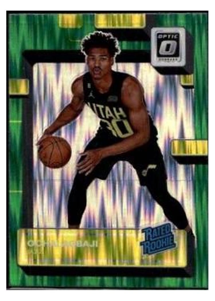 2022 Panini Donruss Optic Ochai Agbaji #205 card