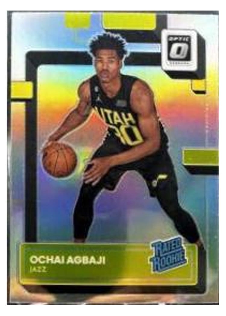 2022 Panini Donruss Optic Ochai Agbaji #205 card