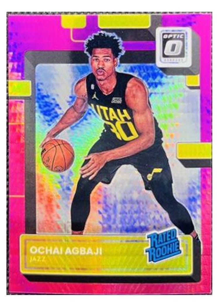 2022 Panini Donruss Optic Ochai Agbaji #205 card