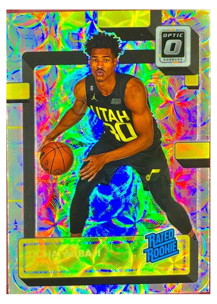 2022 Panini Donruss Optic Ochai Agbaji #205 card