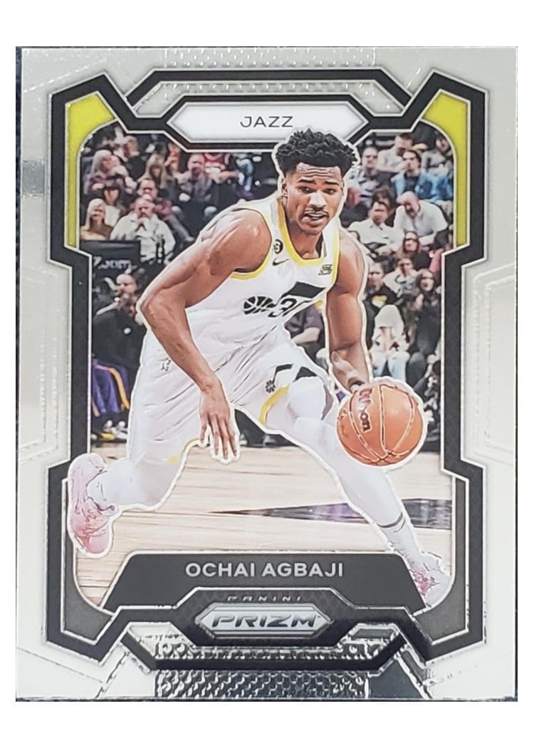 2023-24 Panini Prizm Base Set Ochai Agbaji #92 card
