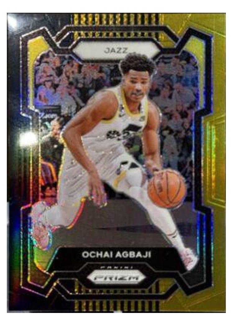 2023-24 Panini Prizm Base Set Ochai Agbaji #92 card