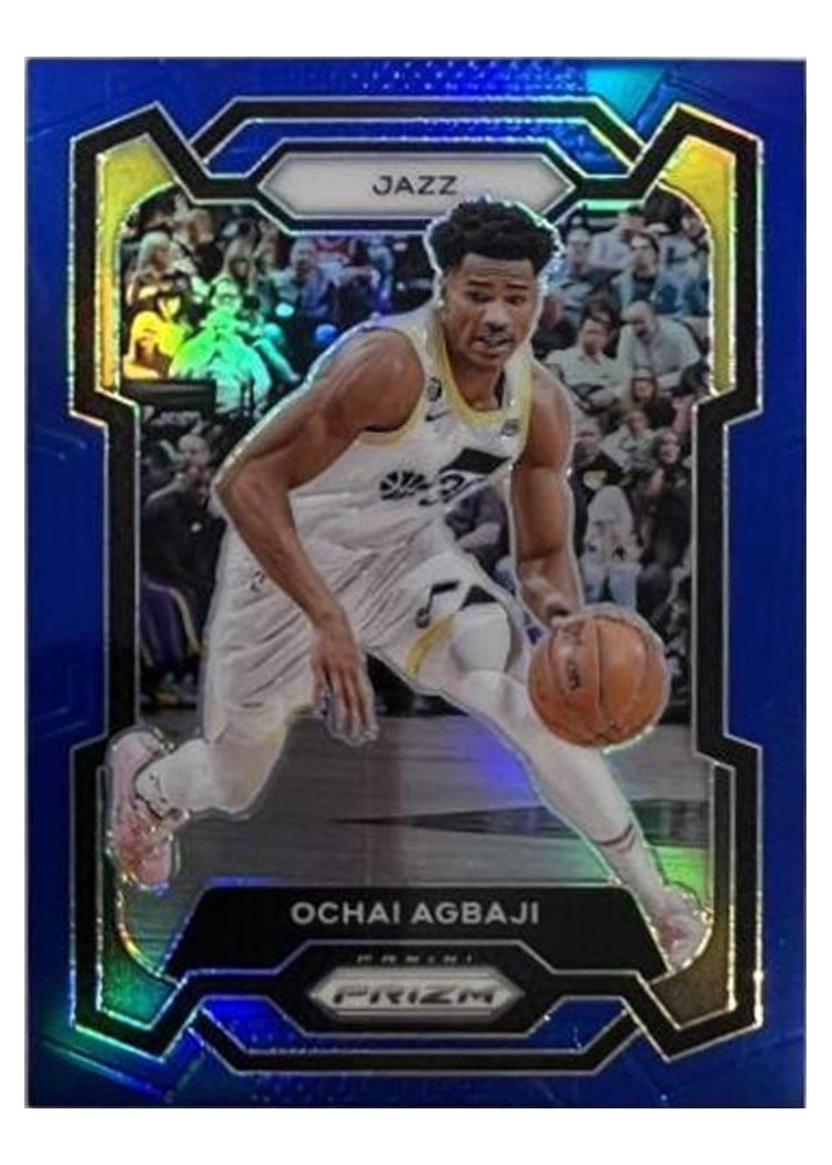 2023-24 Panini Prizm Base Set Ochai Agbaji #92 card