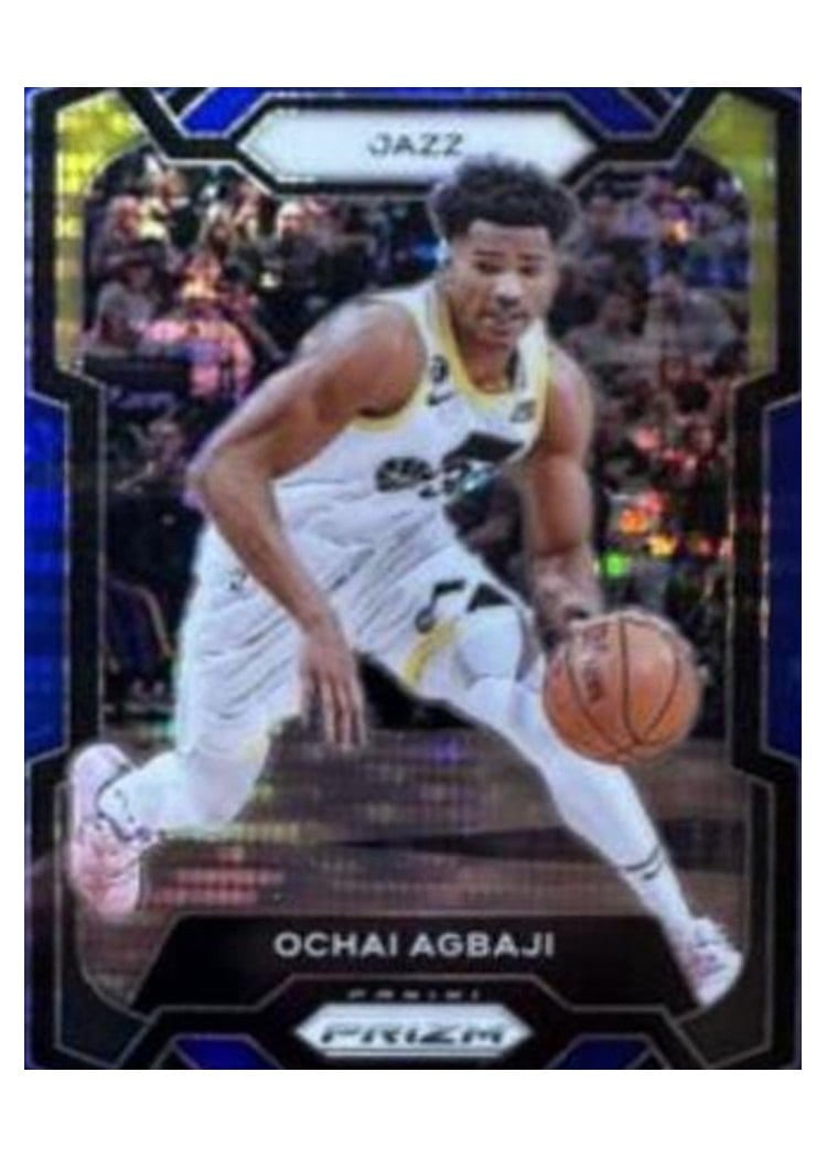 2023-24 Panini Prizm Base Set Ochai Agbaji #92 card