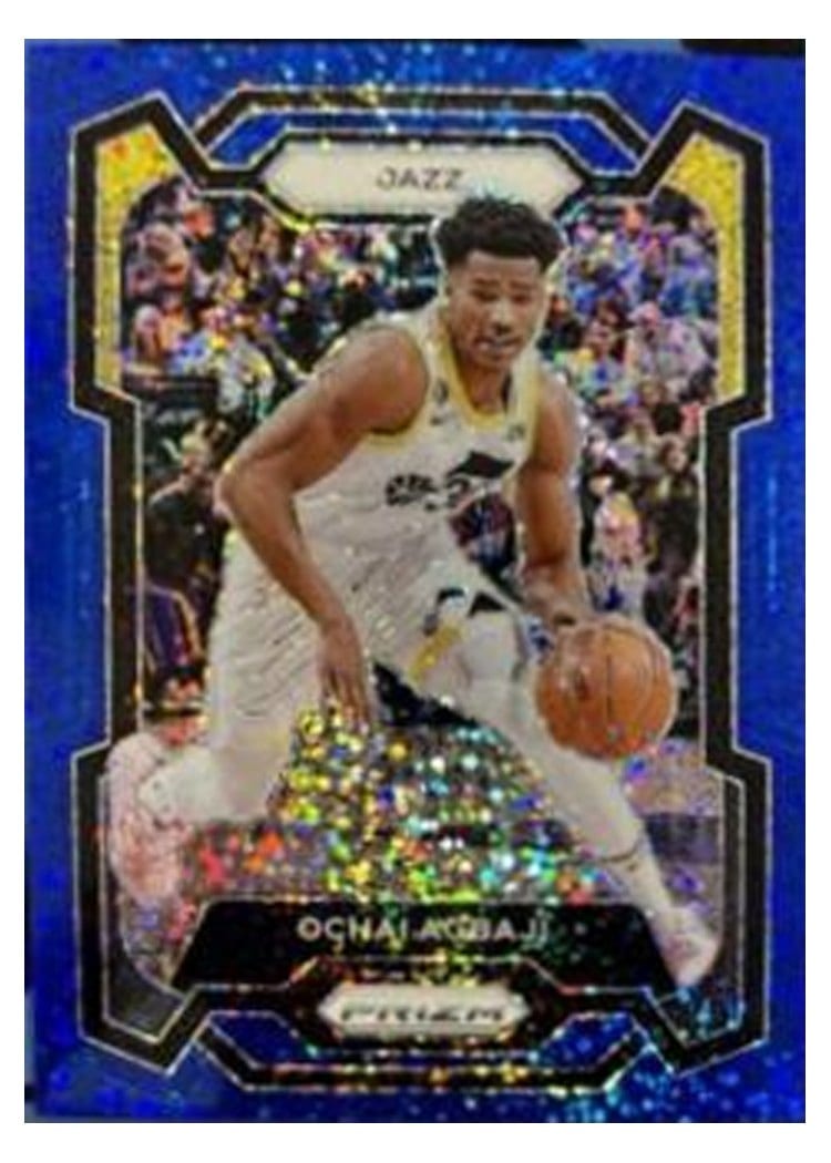 2023-24 Panini Prizm Base Set Ochai Agbaji #92 card
