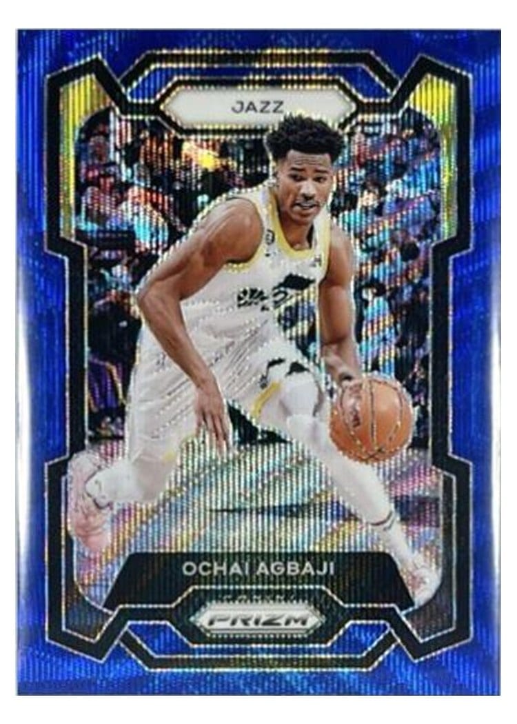 2023-24 Panini Prizm Base Set Ochai Agbaji #92 card