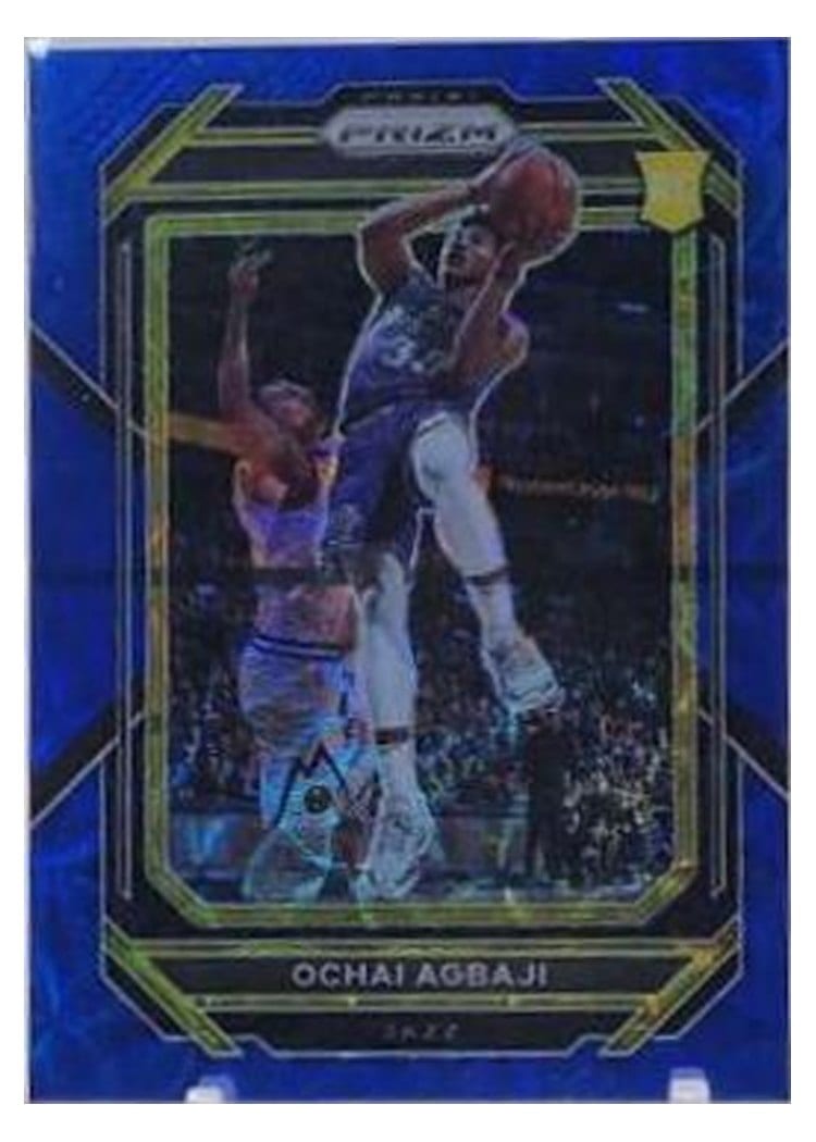 2023-24 Panini Prizm Base Set Ochai Agbaji #92 card