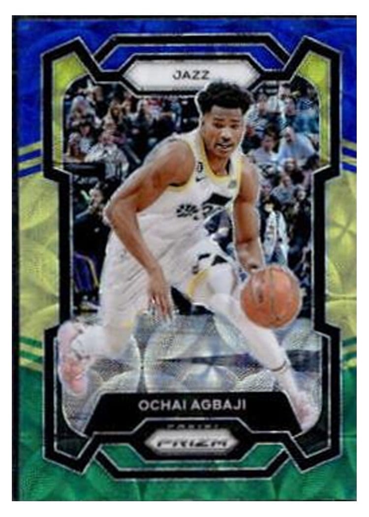 2023-24 Panini Prizm Base Set Ochai Agbaji #92 card
