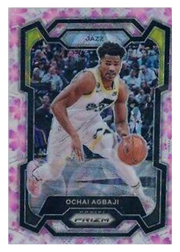 2023-24 Panini Prizm Base Set Ochai Agbaji #92 card
