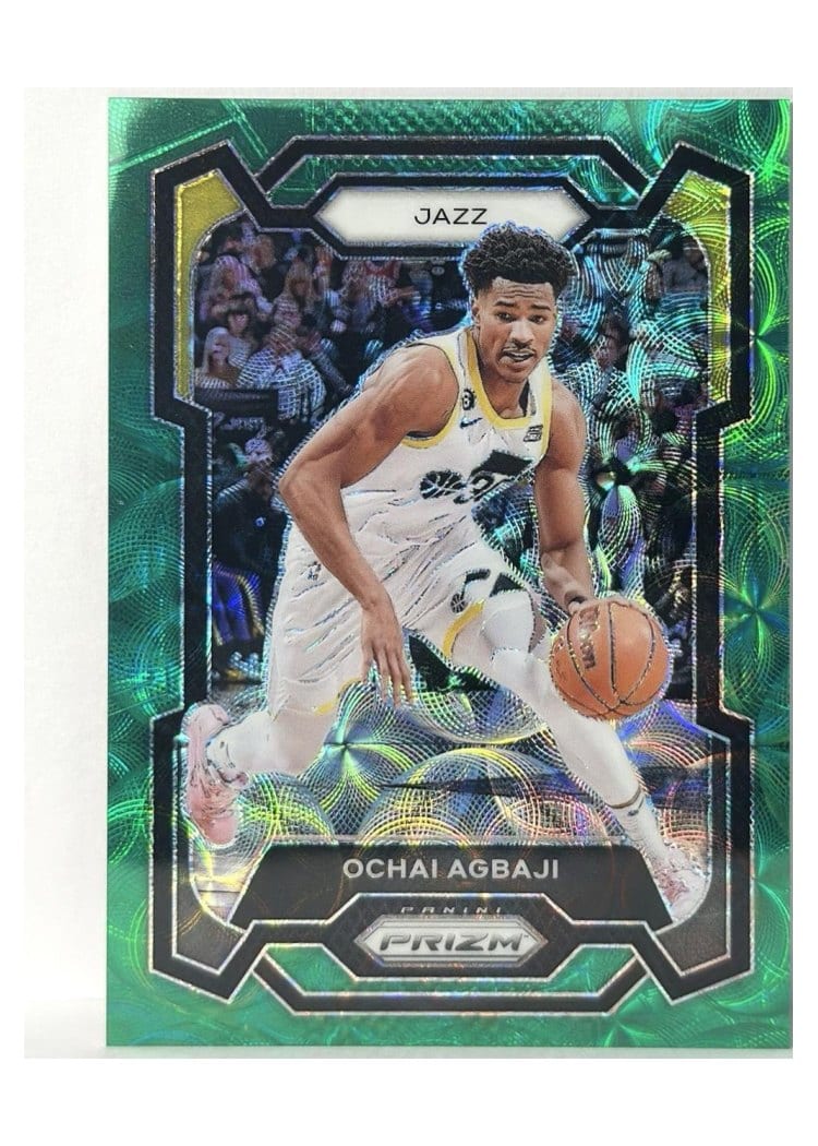 2023-24 Panini Prizm Base Set Ochai Agbaji #92 card