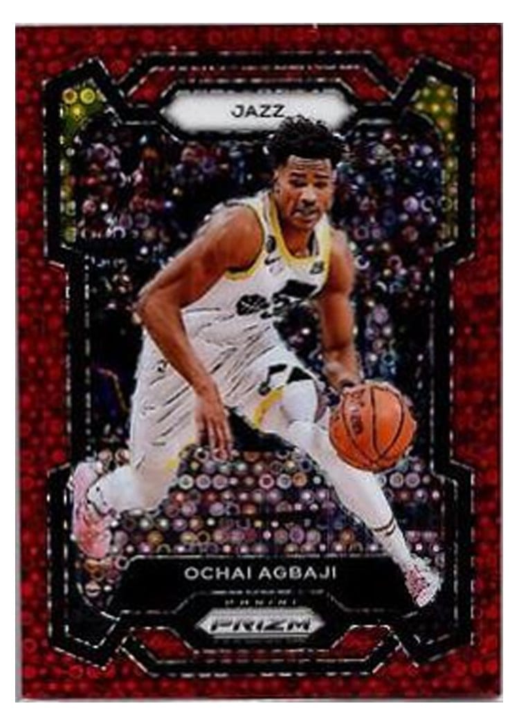2023-24 Panini Prizm Base Set Ochai Agbaji #92 card
