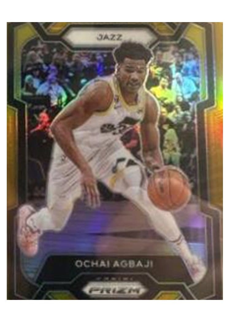 2023-24 Panini Prizm Base Set Ochai Agbaji #92 card