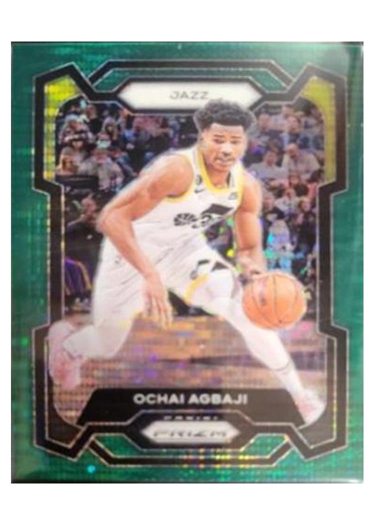 2023-24 Panini Prizm Base Set Ochai Agbaji #92 card