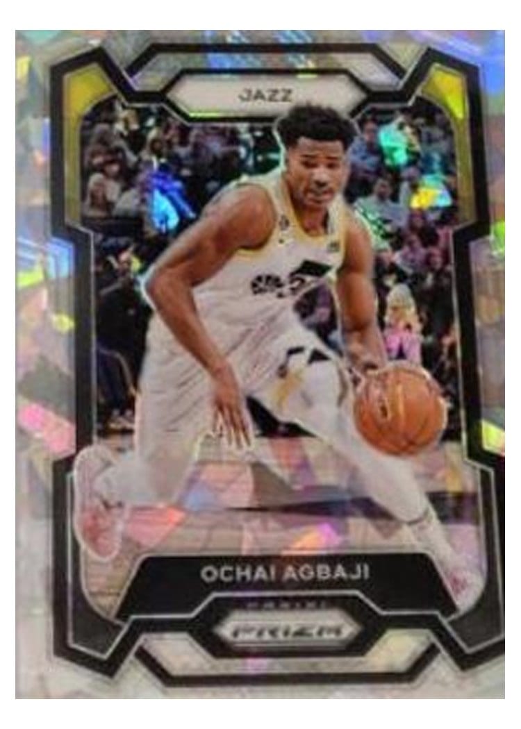 2023-24 Panini Prizm Base Set Ochai Agbaji #92 card