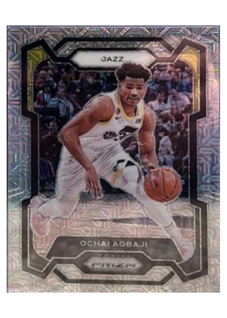 2023-24 Panini Prizm Base Set Ochai Agbaji #92 card