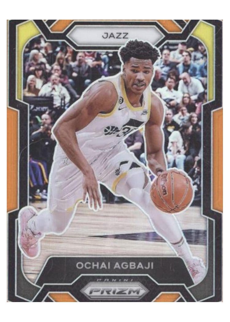 2023-24 Panini Prizm Base Set Ochai Agbaji #92 card