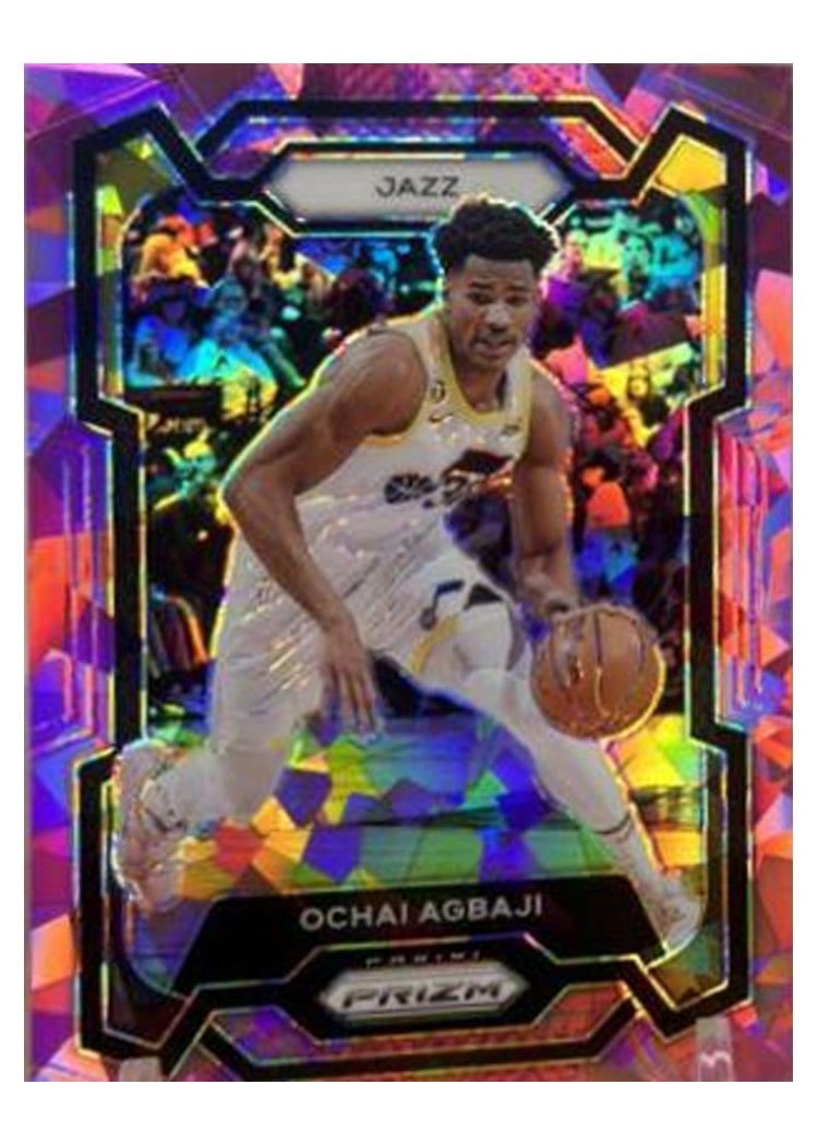 2023-24 Panini Prizm Base Set Ochai Agbaji #92 card