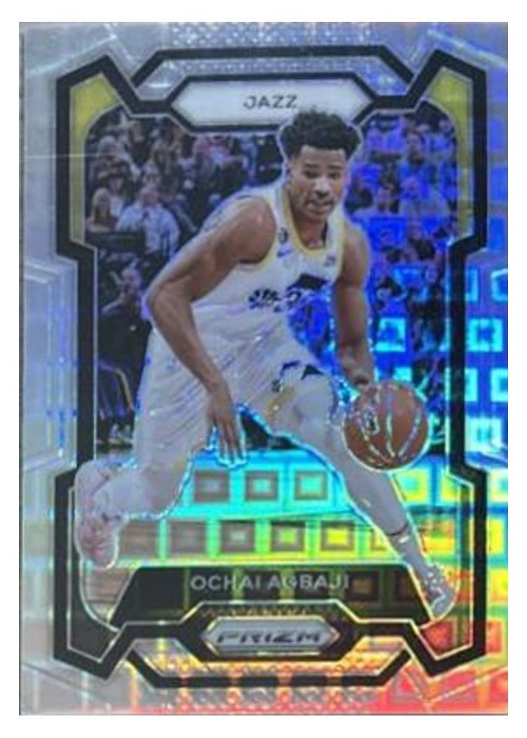 2023-24 Panini Prizm Base Set Ochai Agbaji #92 card