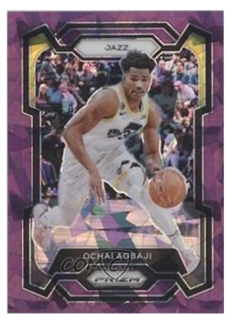 2023-24 Panini Prizm Base Set Ochai Agbaji #92 card