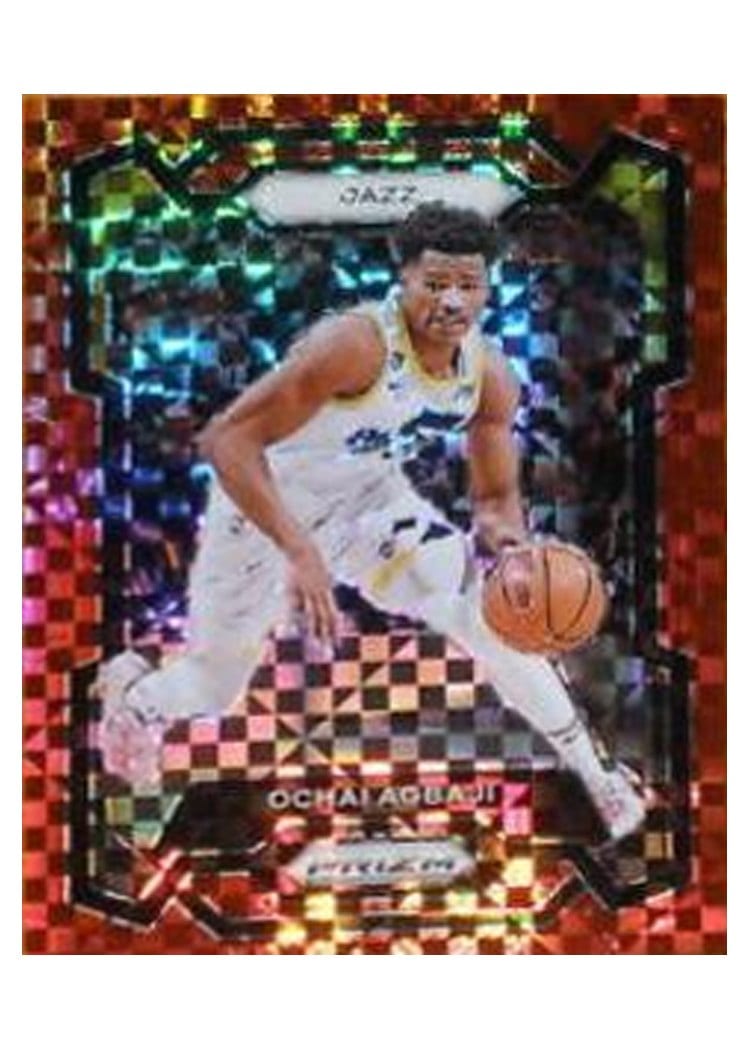 2023-24 Panini Prizm Base Set Ochai Agbaji #92 card
