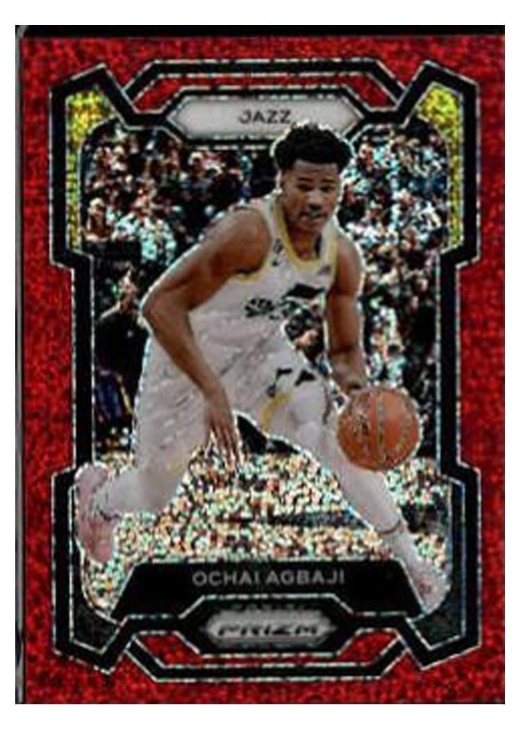 2023-24 Panini Prizm Base Set Ochai Agbaji #92 card