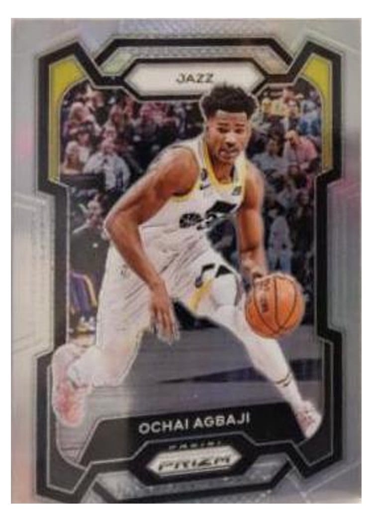 2023-24 Panini Prizm Base Set Ochai Agbaji #92 card