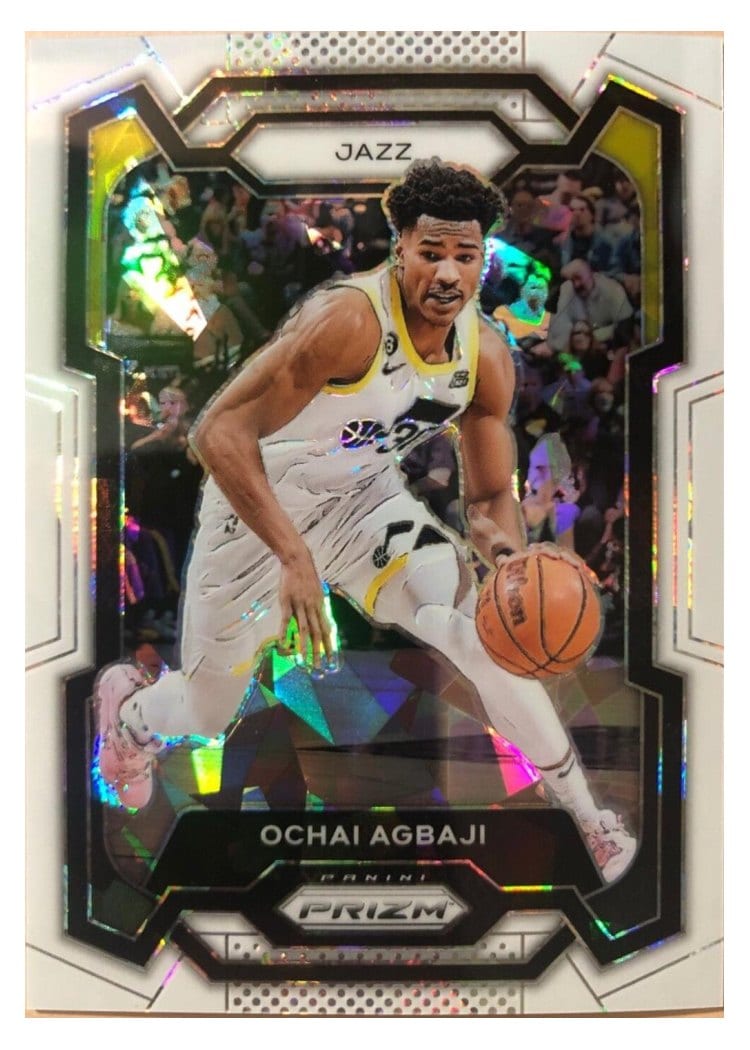 2023-24 Panini Prizm Base Set Ochai Agbaji #92 card